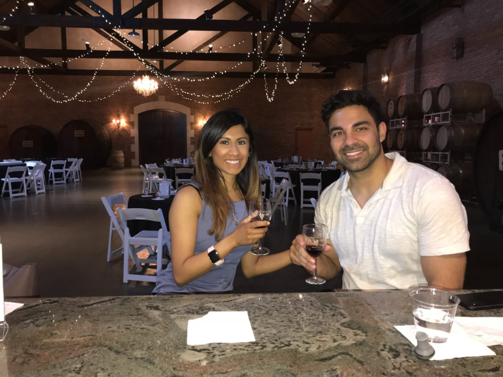 Dallas Visit – Delaney Vineyard Wine Tasting